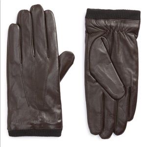 Leather gloves